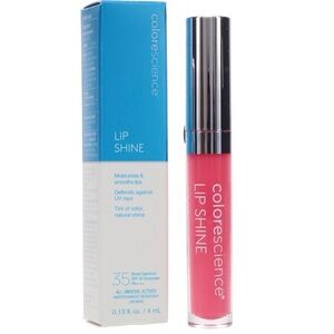 Colorescience Lip Shine SPF 35 Moisturizing Tinted Lip Balm- Shade: Pink (NIB)
